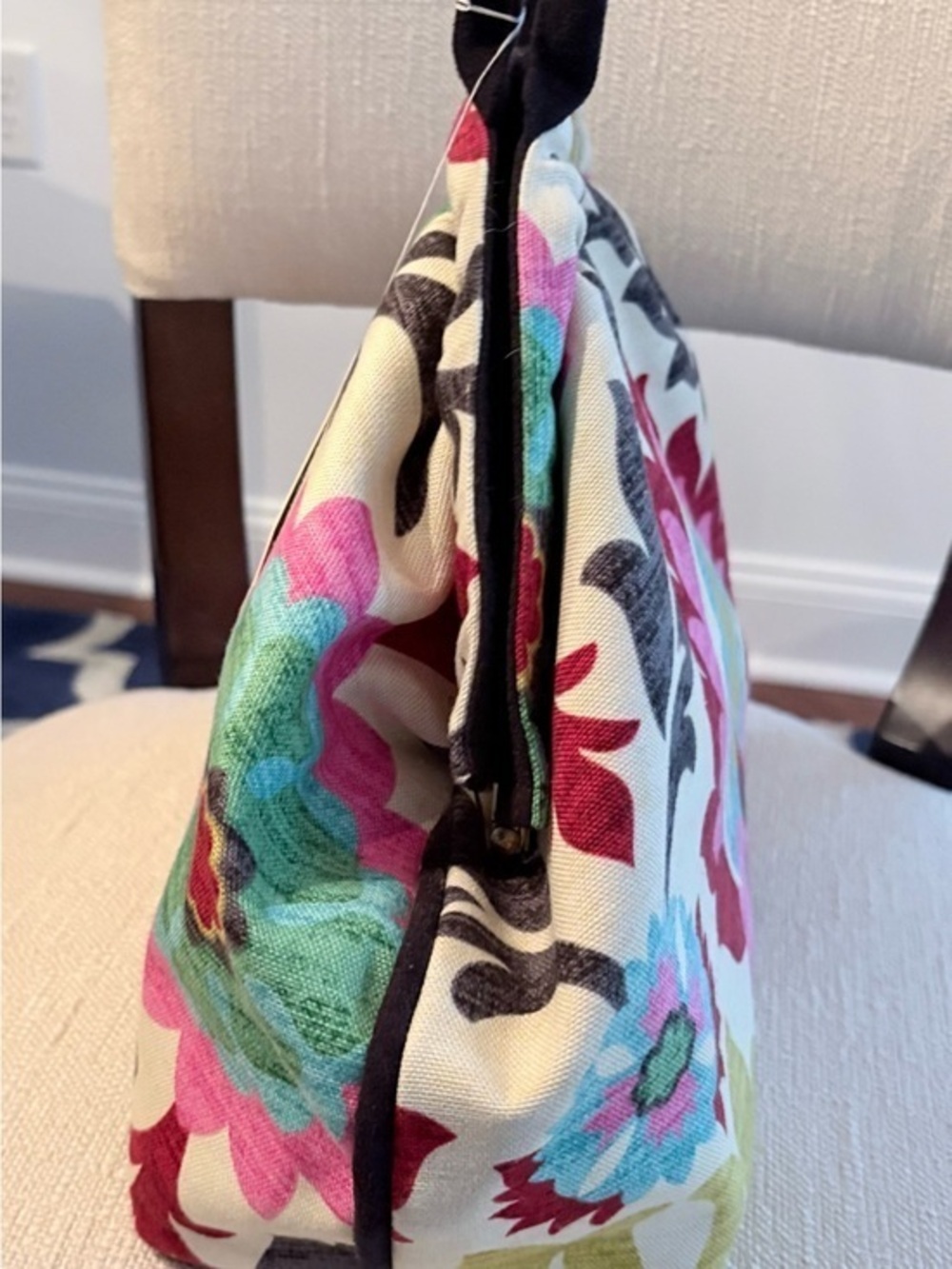 Atenti Betty Bag Santa Maria Suzani Floral Project Handbag NWT - Picture 6 of 10